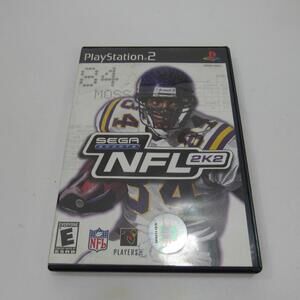 NFL‎ 2K2 (Sony PlayStation 2, 2001, PS2)